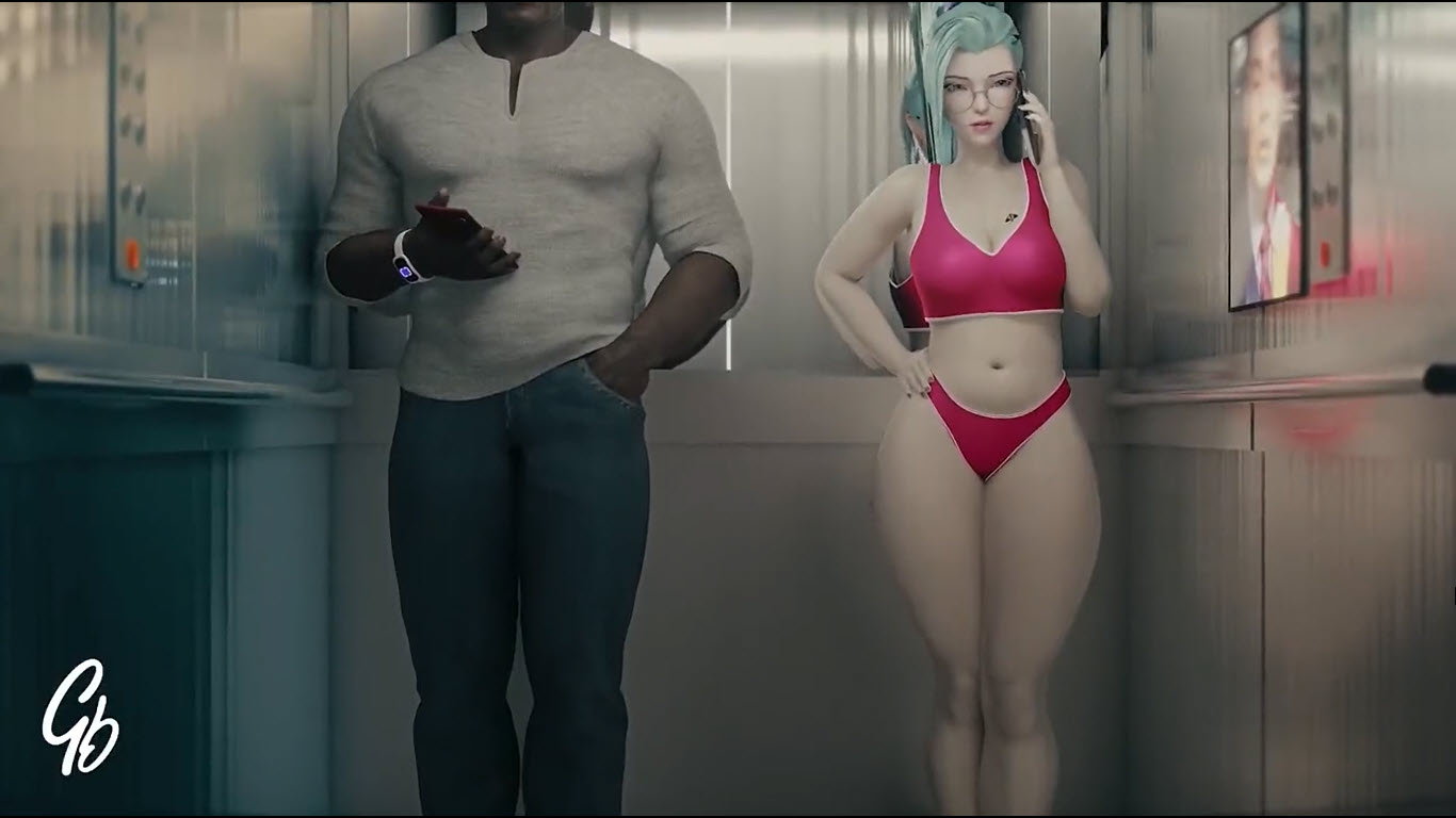 ขึ้นลิฟแล้วเจอแบบนี้ใครจะอดใจไหวขอพาไปเย็ดให้หายเงี่ยนหน่อยเถอะโดจิน