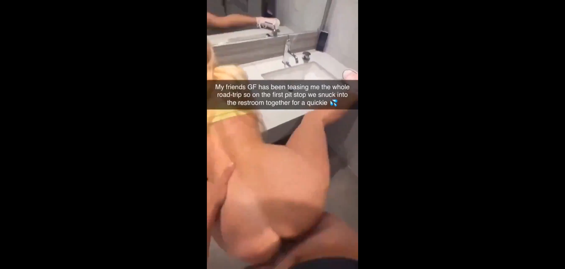 หนังโป๊ฝรั่งพากันมาเย็ดในห้องน้ำโดนควยใหญ่ยัดหีแทบฉีก